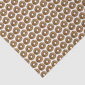 Papier Mousseline Aquarelle Chocolat Sprinkt Motif (Détail)