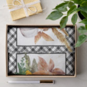 Papier Mousseline Aquarelle Citrouille d'automne Fleurs de soleil Th (Cadeau)