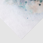 Papier Mousseline Aquarelle clown (Détail)