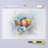 Papier Mousseline Aquarelle clown (Artisanat)