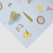 Papier Mousseline Aquarelle colorée italienne (Détail)