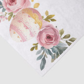 Papier Mousseline Aquarelle colorée Lapin de Pâques (Détail)