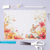 Papier Mousseline Aquarelle colorée OEufs de Pâques (Artisanat)