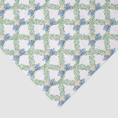 Papier Mousseline Aquarelle Côtière Mer Jardin de Noël (Détail)