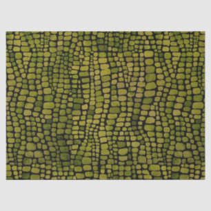 Papier Mousseline Aquarelle Crocodile Imprimer