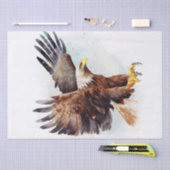 Papier Mousseline Aquarelle d'aigle (Artisanat)
