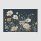Papier Mousseline Aquarelle Daisy Decoupage Daisy Daisy (Recto)