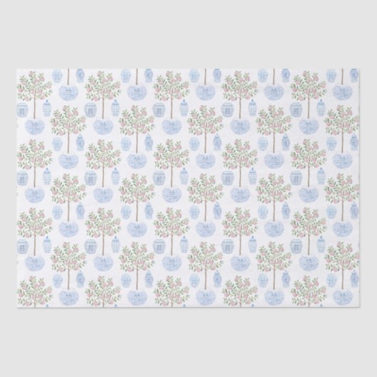 Papier Mousseline Aquarelle d'arachide de Pêche sucrée Arbre blanc b (Recto)