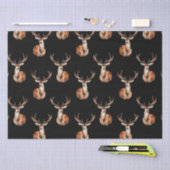 Papier Mousseline Aquarelle de cerf sauvage rustique (Artisanat)