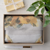 Papier Mousseline Aquarelle de chat Bengale (Cadeau)