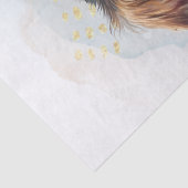 Papier Mousseline Aquarelle de chiot Dachshund (Détail)