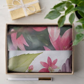 Papier Mousseline Aquarelle de colibri Art Floral (Cadeau)