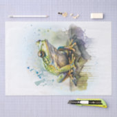 Papier Mousseline Aquarelle de grenouille (Artisanat)