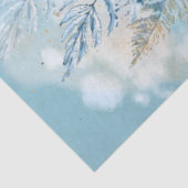 Papier Mousseline Aquarelle de la Chouette des neiges (Détail)