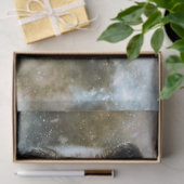 Papier Mousseline Aquarelle de la faune du renard arctique (Cadeau)