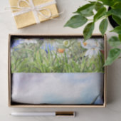 Papier Mousseline Aquarelle de la ferme Cow Highland (Cadeau)