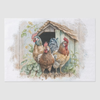Papier Mousseline Aquarelle de la ferme de printemps