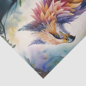 Papier Mousseline Aquarelle de la forêt Griffin (Détail)