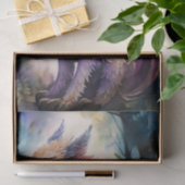 Papier Mousseline Aquarelle de la forêt Griffin (Cadeau)