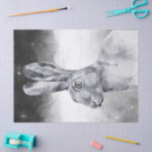 Papier Mousseline Aquarelle de lièvre (Artisanat)