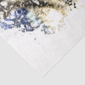 Papier Mousseline Aquarelle de loup de forêt 20x30 (Détail)