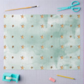 Papier Mousseline Aquarelle de Noël GoldI Design 16 (Artisanat)