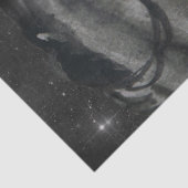 Papier Mousseline Aquarelle de race friésienne (Détail)