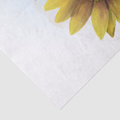 Papier Mousseline Aquarelle de tournesol de grenouille (Détail)