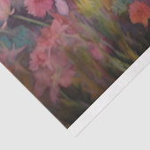 Papier Mousseline Aquarelle de vache Highland - Découpage du paysage (Détail)