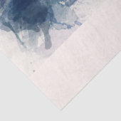 Papier Mousseline Aquarelle de voilier 20x30 Découpage (Détail)