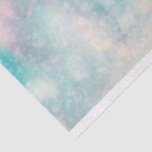 Papier Mousseline Aquarelle d'hiver Arbres À feuillage persistant Pa (Détail)