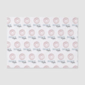 Papier Mousseline Aquarelle Donut Sweet Small Business (Recto)