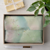 Papier Mousseline Aquarelle Dreamy Meadow en Pastel (Cadeau)