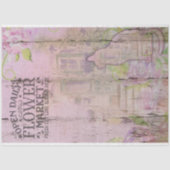 Papier Mousseline Aquarelle du marché aux fleurs de printemps (Recto)