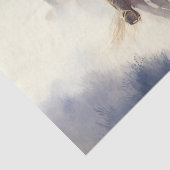 Papier Mousseline Aquarelle Dusty Western "Posse - The Chase" (Détail)