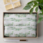 Papier Mousseline Aquarelle Eucalyptus Series Design 10 (Cadeau)