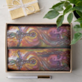 Papier Mousseline Aquarelle EXCALIBUR ET DURENDAL (Cadeau)