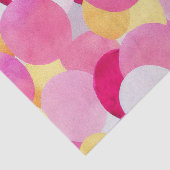 Papier Mousseline Aquarelle Fleurs de printemps peintes (Détail)