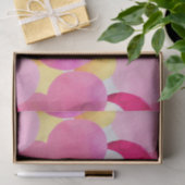 Papier Mousseline Aquarelle Fleurs de printemps peintes (Cadeau)