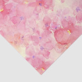 Papier Mousseline Aquarelle florale (Détail)