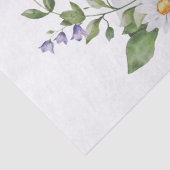 Papier Mousseline Aquarelle florale de Hen (Détail)