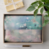 Papier Mousseline Aquarelle florale de papillon rétro (Cadeau)