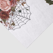 Papier Mousseline Aquarelle florale d'Halloween (Détail)