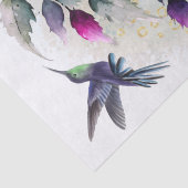 Papier Mousseline Aquarelle Fuchsia (Détail)