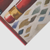 Papier Mousseline Aquarelle illustrée Noisette de Noël (Détail)