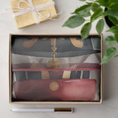 Papier Mousseline Aquarelle illustrée Noisette de Noël (Cadeau)