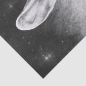 Papier Mousseline Aquarelle Llama (Détail)