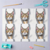 Papier Mousseline Aquarelle mignonne belle collection de chats moder (Artisanat)