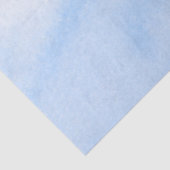 Papier Mousseline Aquarelle moderne nuages bleus (Détail)