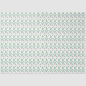 Papier Mousseline Aquarelle Motif Gnome Tropical (Recto)